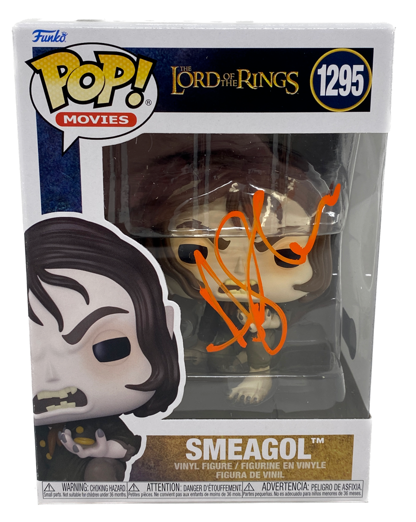 Andy Serkis Signed Funko Pop Smeagol The Lord of The Rings Autograph Beckett COA
Opens in a new window or tab