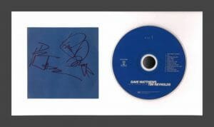 DAVE MATTHEWS & TIM REYNOLDS SIGNED AUTOGRAPH FRAMED CD DISPLAY – BAND JSA COA
 COLLECTIBLE MEMORABILIA