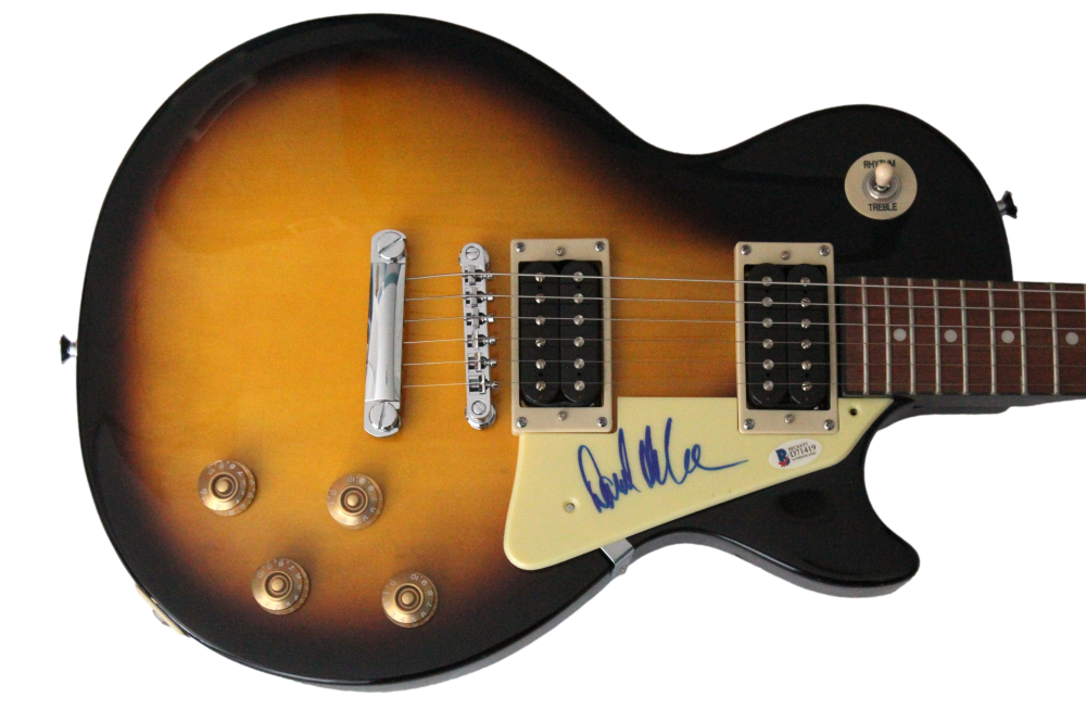 David Allan Coe Signed Autograph Gibson Epiphone Les Paul Guitar w/ BAS COA