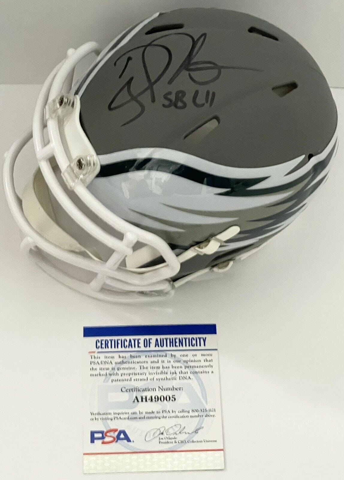 Eagles sales amp helmet