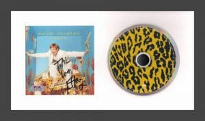 ELTON JOHN SIGNED AUTOGRAPH ONE NIGHT ONLY FRAMED CD DISPLAY READY TO HANG! PSA
 COLLECTIBLE MEMORABILIA