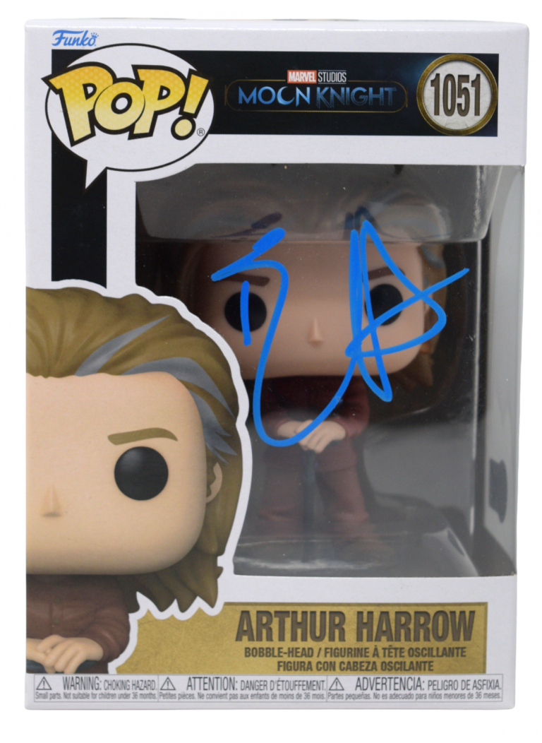 ETHAN HAWKE SIGNED AUTOGRAPH FUNKO POP MOON KNIGHT ARTHUR HARROW BECKETT COA
 COLLECTIBLE MEMORABILIA