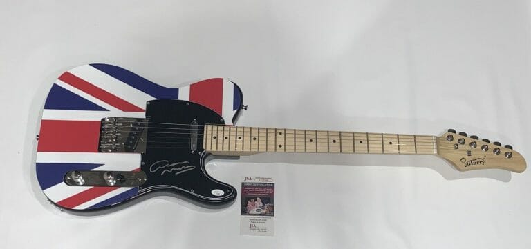 GRAHAM NASH SIGNED CUSTOM ELECTRIC GUITAR SINGER LEGEND AUTOGRAPHED JSA COA
 COLLECTIBLE MEMORABILIA