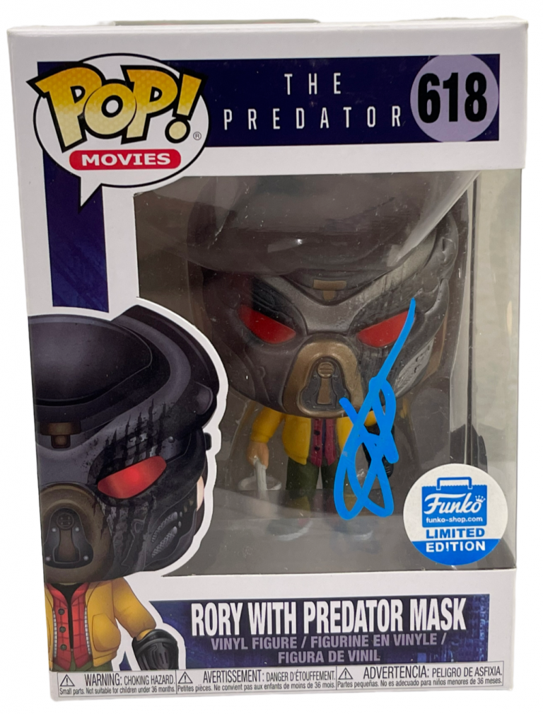 JACOB TREMBLAY SIGNED THE PREDATOR RORY FUNKO 618 AUTHENTIC AUTOGRAPH BECKETT
 COLLECTIBLE MEMORABILIA