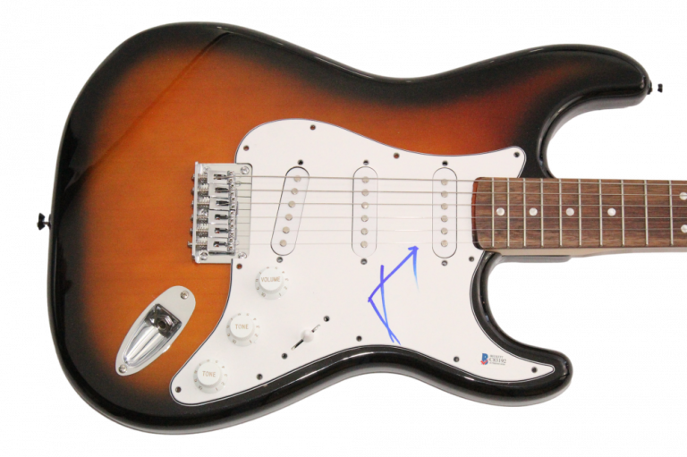 JARED LETO SIGNED AUTOGRAPH FENDER ELECTRIC GUITAR – THIRTY SECONDS TO MARS BAS
 COLLECTIBLE MEMORABILIA