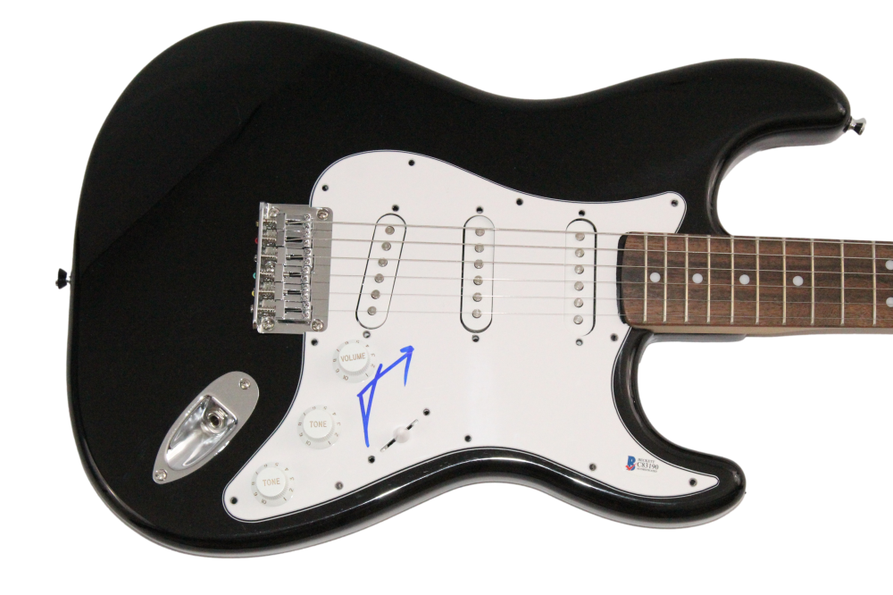 Jared Leto Thirty Seconds to Mars Signed Autograph Fender Guitar w/ Beckett COA
