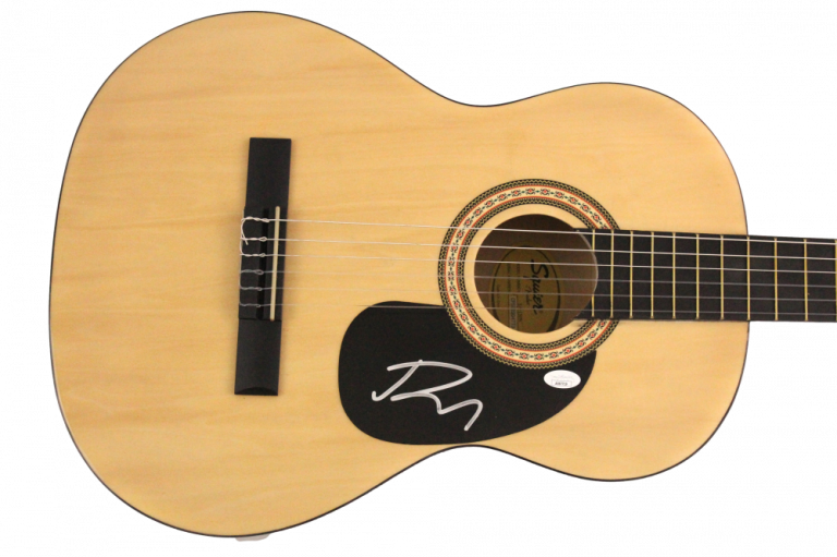 JELLY ROLL SIGNED AUTOGRAPH FULL SIZE FENDER ACOUSTIC GUITAR W/ JSA COA
 COLLECTIBLE MEMORABILIA