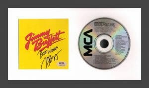 JIMMY BUFFETT SIGNED AUTOGRAPH SONGS YOU KNOW BY HEART FRAMED CD DISPLAY W/ PSA
 COLLECTIBLE MEMORABILIA