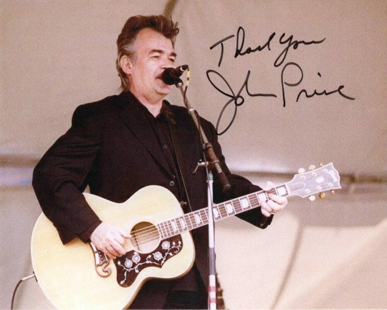 JOHN PRINE SIGNED AUTOGRAPH 8×10 PHOTO – COUNTRY MUSIC LEGEND COMMON SENSE JSA
 COLLECTIBLE MEMORABILIA
