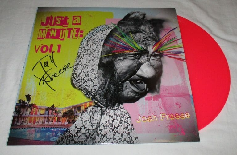 JOSH FREESE SIGNED JUST A MINUTE VOL. 1 VINYL RECORD JSA
 COLLECTIBLE MEMORABILIA