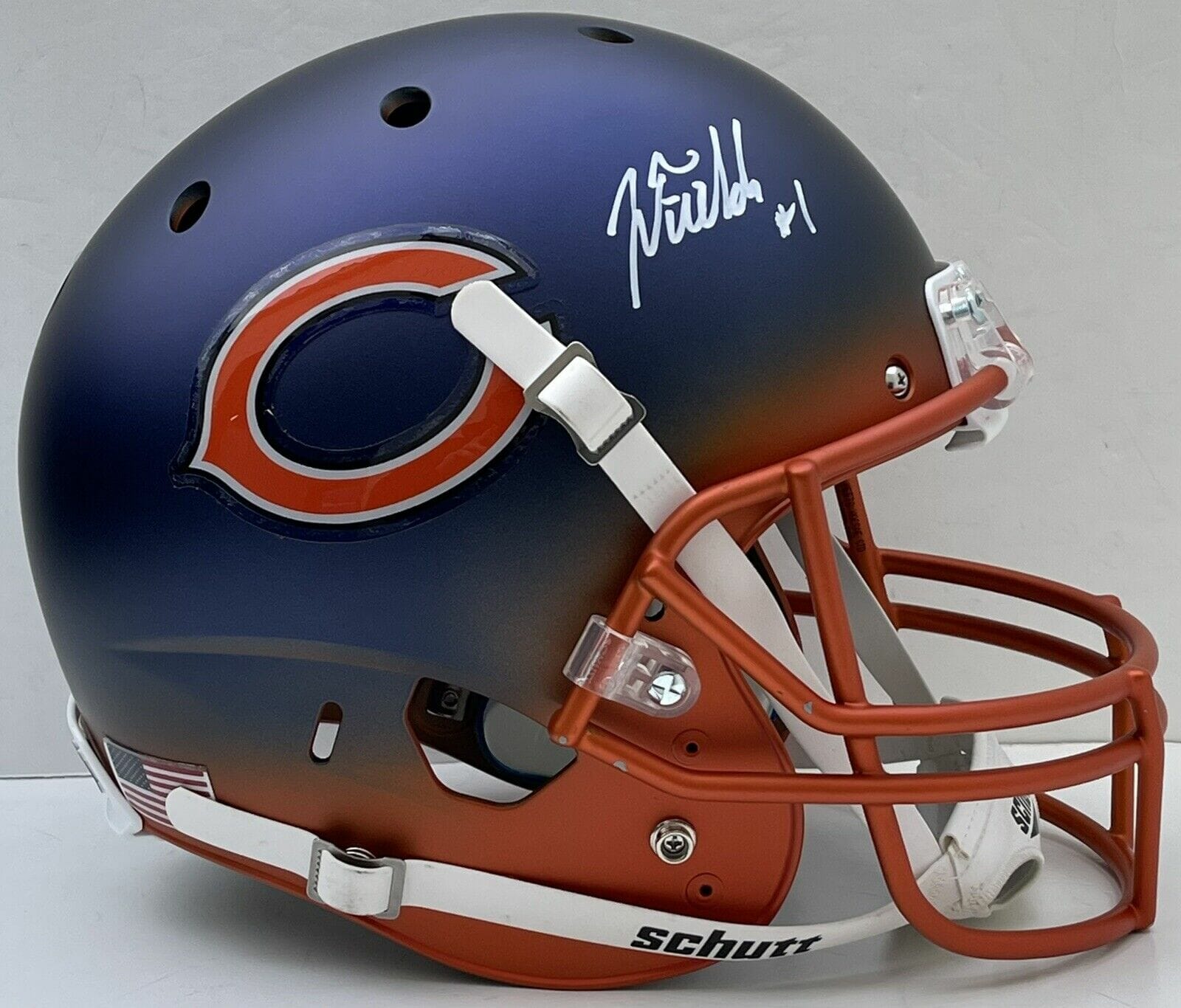 Justin Fields Signed Autographed Custom F/S Chicago Bears Helmet PSA/DNA COA
Opens in a new window or tab