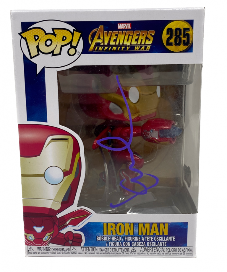 KERRY CONDON SIGNED AVENGERS IRON MAN FUNKO POP F.R.I.D.A.Y. VOICE BECKETT COA
 COLLECTIBLE MEMORABILIA