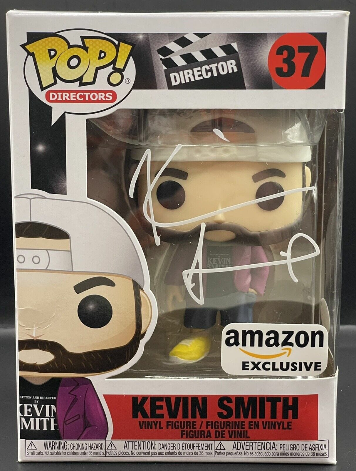 Kevin Smith Signed Jay & Silent Bob Funko Pop Amazon LA Kevin Smith Signed Jay & Silent Bob Funko Pop Amazon LA