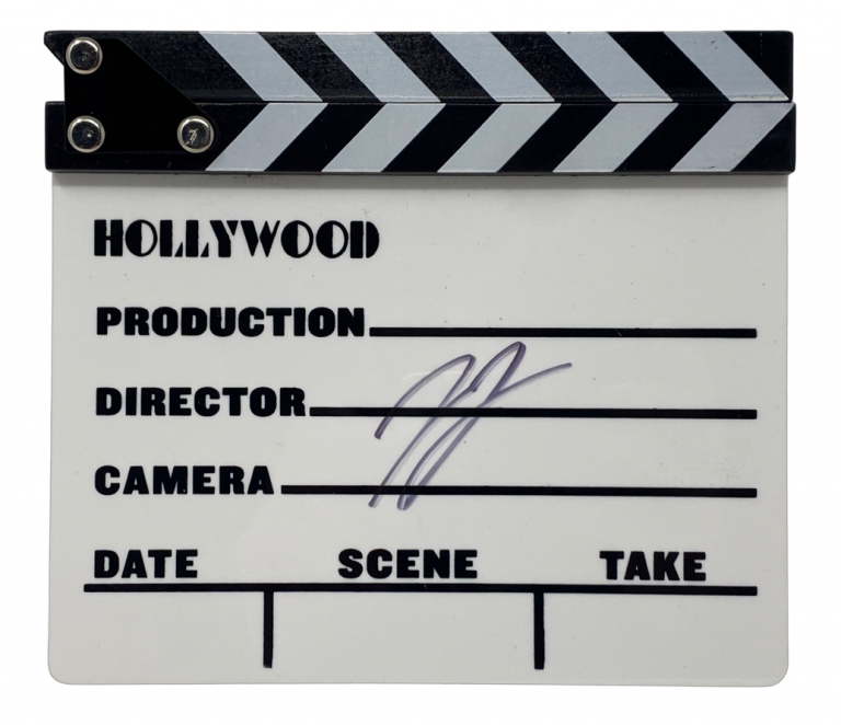 LEONARDO DICAPRIO SIGNED AUTOGRAPH MOVIE CLAPBOARD THE WOLF OF WALL STREET ACOA
 COLLECTIBLE MEMORABILIA