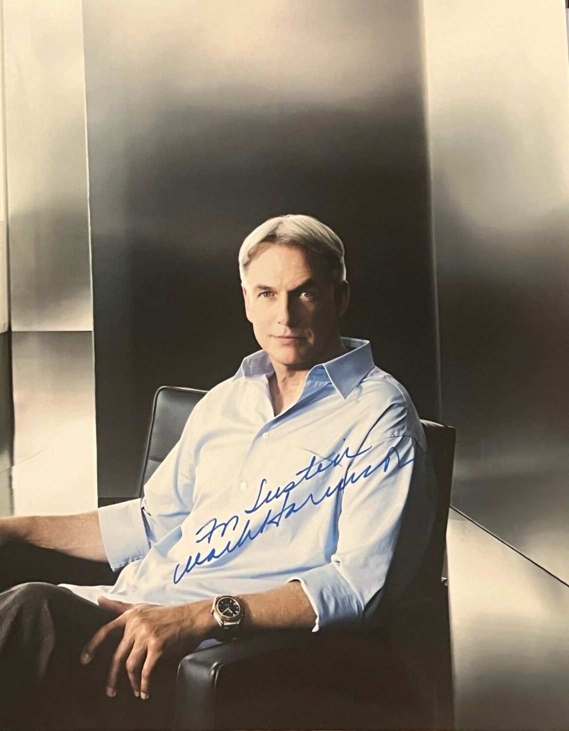 Mark Harmon Autograph