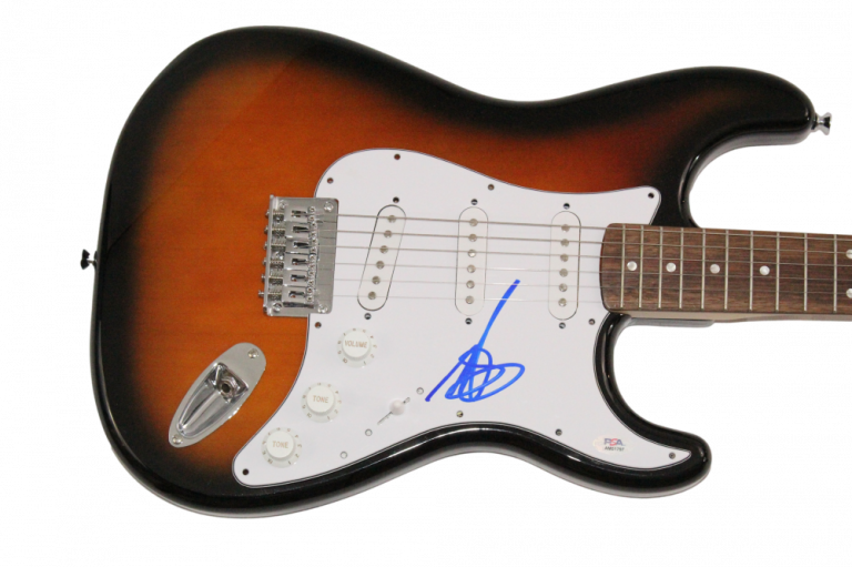 Mark Hoppus Blink 182 Signed Fender Squier Bass Guitar COA Proof Autographed