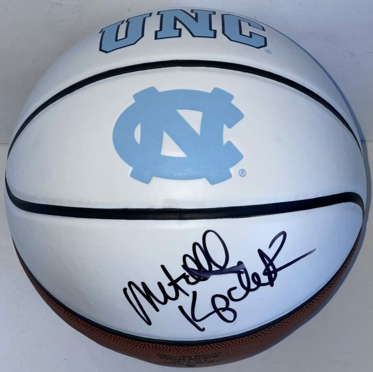 MITCH MITCHELL KUCHAK SIGNED AUTOGRAPHED UNC TAR HEELS LAKERS BASKETBALL PSA/DNA
 COLLECTIBLE MEMORABILIA