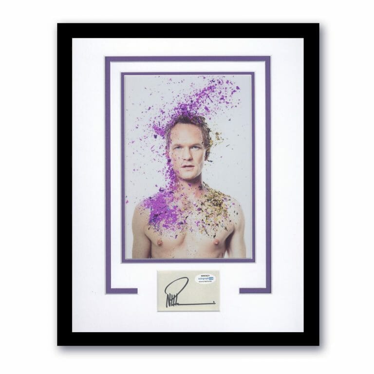 NEIL PATRICK HARRIS “HEDWIG AND THE ANGRY INCH” SIGNED FRAMED 11×14 DISPLAY ACOA
 COLLECTIBLE MEMORABILIA