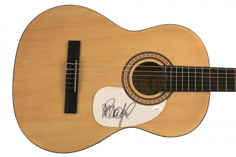 ROB HALFORD JUDAS PRIEST SIGNED AUTOGRAPH FULL SIZE FENDER ACOUSTIC GUITAR JSA
 COLLECTIBLE MEMORABILIA