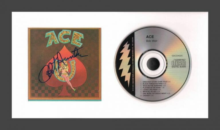 ROBERT HUNTER GRATEFUL DEAD SIGNED AUTOGRAPH ACE FRAMED CD DISPLAY W/ JSA COA
COLLECTIBLE MEMORABILIA