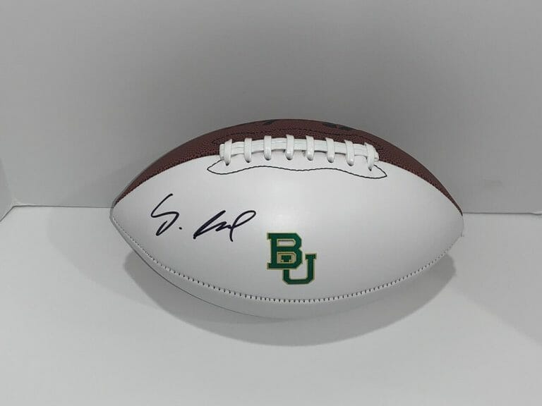 SIAKI IKA SIGNED FOOTBALL BAYLOR BEARS NFL STAR PROOF JSA COA
 COLLECTIBLE MEMORABILIA