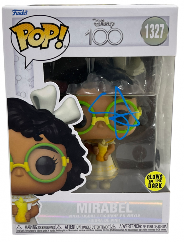 STEPHANIE BEATRIZ SIGNED FUNKO 1327 MIRABEL DISNEY 100 ENCANTO AUTOGRAPH BECKETT
 COLLECTIBLE MEMORABILIA