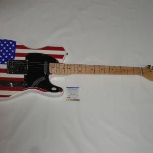 STEPHEN PEARCY SIGNED AMERICAN FLAG ELECTRIC GUITAR RATT PSA COA
Opens in a new window or tab