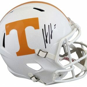 Tennessee Hendon Hooker Authentic Signed Full Size Speed Rep Helmet BAS Witness
