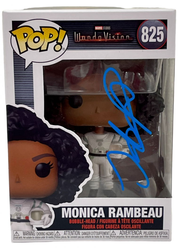 TEYONAH PARRIS SIGNED MONICA RAMBEAU WANDAVISION MARVEL FUNKO AUTOGRAPH BECKETT
 COLLECTIBLE MEMORABILIA