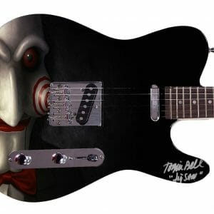 Tobin Bell Saw Jigsaw Movie Autographed Custom Graphics Guitar ACOA
Opens in a new window or tab