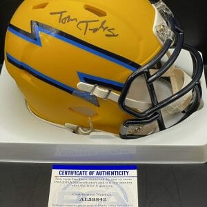 Tom Telesco Signed Autographed Los Angeles Chargers AMP Mini Helmet PSA/DNA
Opens in a new window or tab