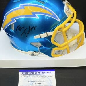 Tom Telesco Signed Autographed Los Angeles Chargers Flash Mini Helmet PSA/DNA
Opens in a new window or tab