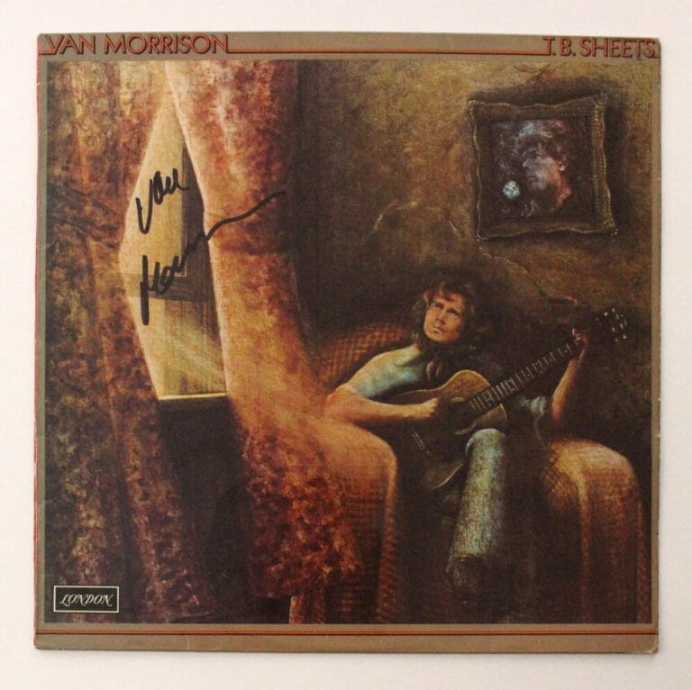 VAN MORRISON SIGNED AUTOGRAPH ALBUM VINYL RECORD T.B. SHEETS W/ JSA COA
COLLECTIBLE MEMORABILIA