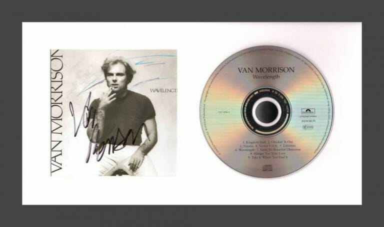 VAN MORRISON SIGNED AUTOGRAPH WAVELENGTH FRAMED CD DISPLAY – READY TO HANG! JSA
COLLECTIBLE MEMORABILIA