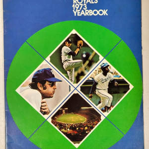 VINTAGE 1973 KANSAS CITY ROYALS VINTAGE BASEBALL YEARBOOK
