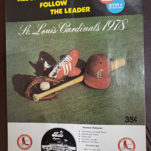 VINTAGE 1978 35 CENT STL CARDINALS BASEBALL OFFICIAL SCORECARD STL VS PHILLIES
Opens in a new window or tab