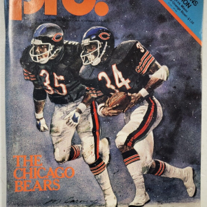 VINTAGE 1979 PRO FOOTBALL MAGAZINE SEPT WALTER PAYTON THE CHICAGO BEARS COVER
Opens in a new window or tab