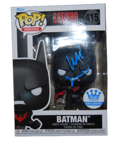 WILL FRIEDLE SIGNED (BATMAN BEYOND) FUNKO POP EXCLUSIVE #415 BECKETT BJ79570
 COLLECTIBLE MEMORABILIA