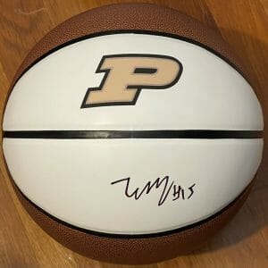 Zach Edey Signed Autographed Purdue Boilermakers Logo Basketball PSA/DNA POTY
Opens in a new window or tab