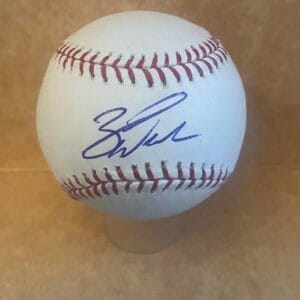 ZACK WHEELER PHILLIES SIGNED AUTOGRAPHED M.L. BASEBALL BAS AUTHENTICATED
