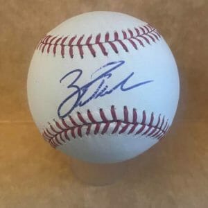 ZACK WHEELER PHILLIES SIGNED AUTOGRAPHED M.L. BASEBALL BAS AUTHENTICATED
