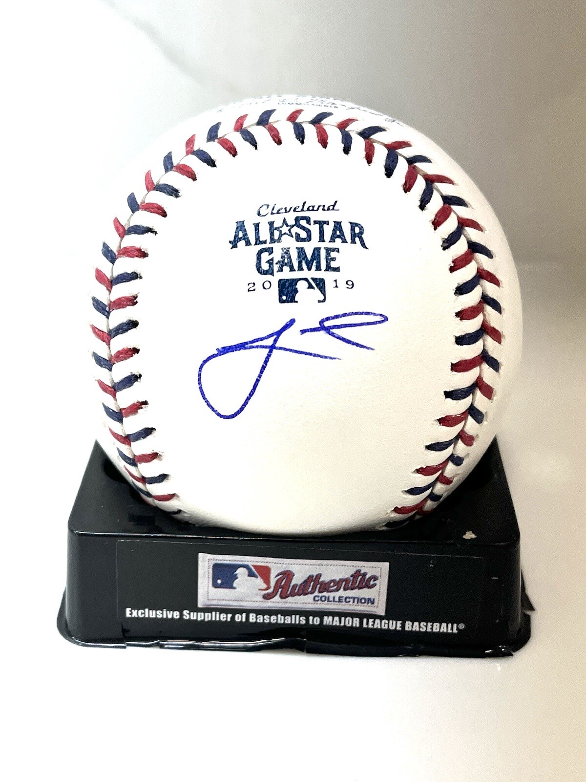Jeff McNeil Hand Signed Official 2019 All Star Game Baseball Beckett Cert
