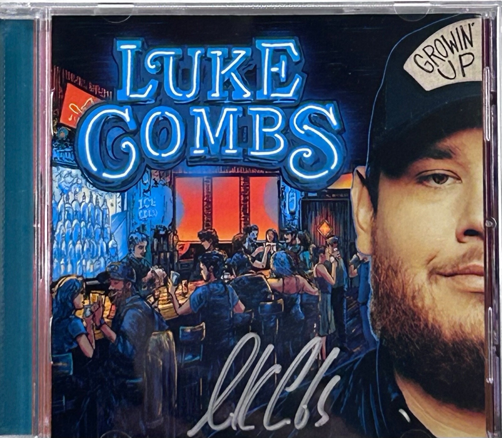 LUKE COMBS Signed Autograph CD 