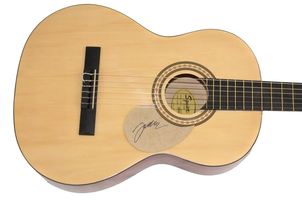 Jeff Beck Signed Autograph Full Size Fender Acoustic Guitar Blow by Blow JSA COA
