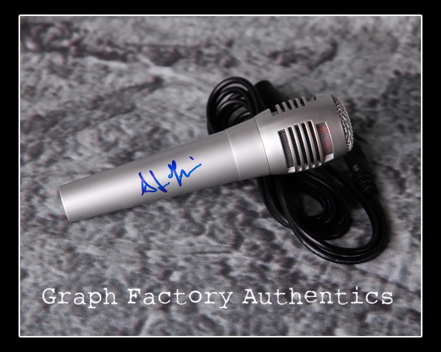 GFA Singer Songwriter Producer * ADRIEN GRENIER * Signed Microphone PROOF COA
