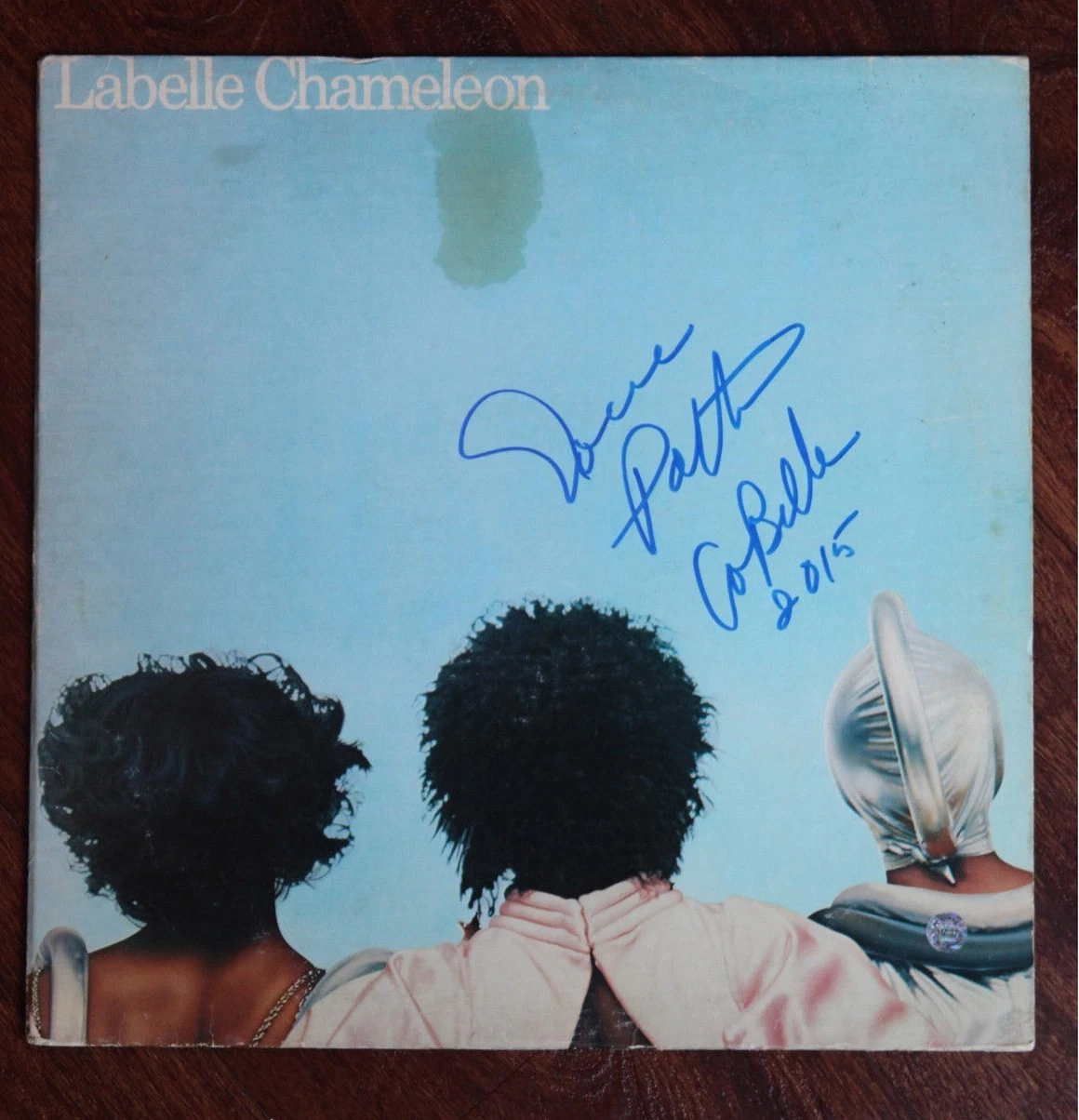 GFA The Bluebelles * PATTI LABELLE * Signed Used Record Album AD1 COA

