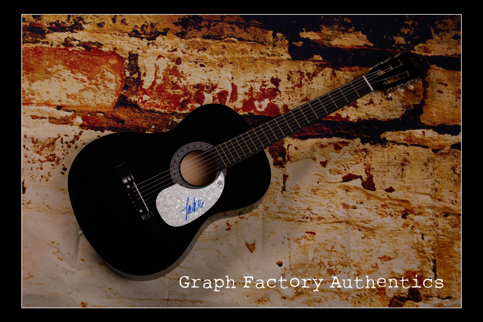 GFA Rixton Group Boy Band * JAKE ROCHE * Signed Acoustic Guitar COA
