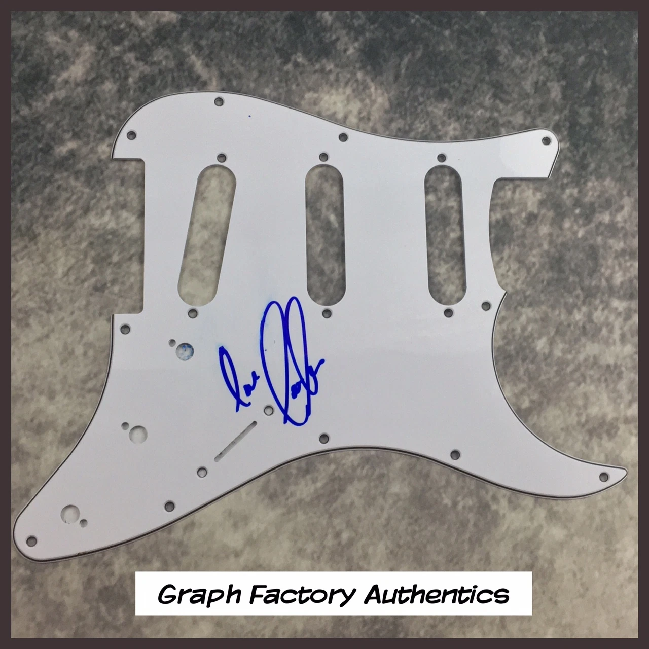 GFA British Pop Star * LEONA LEWIS * Signed Electric Pickguard COA
