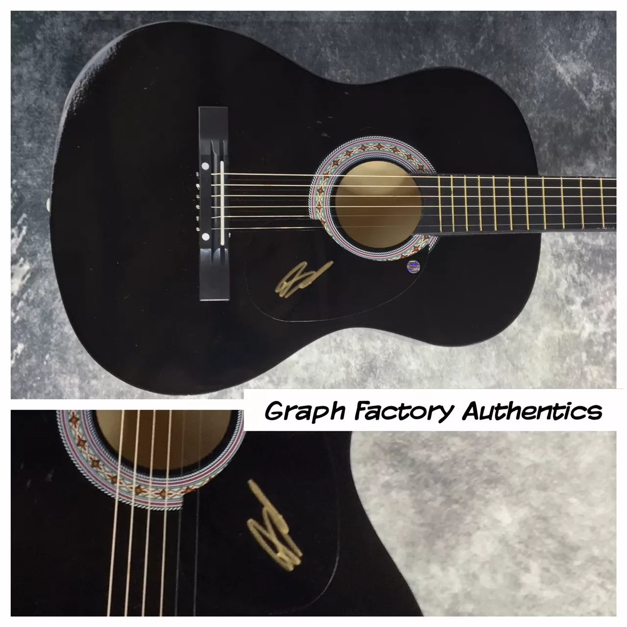 GFA Country Superstar * DAVID NAIL * Signed Acoustic Guitar AD1 COA
