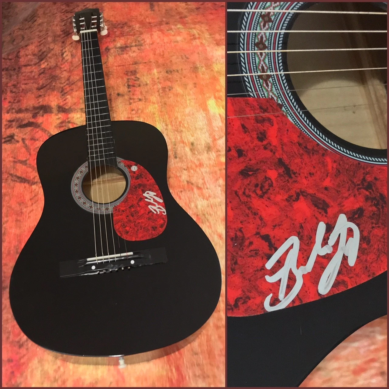 GFA Speakers, Bleachers & Preachers * BRANDON LAY * Signed Acoustic Guitar B COA
